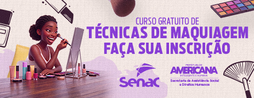 Curso Gratuito de Técnicas de Maquiagem - Inscrição