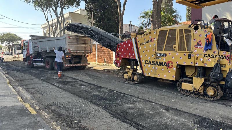 Foto  - Asfalto Novo chega às ruas da região do São Vito e Vila Franciscangelis
