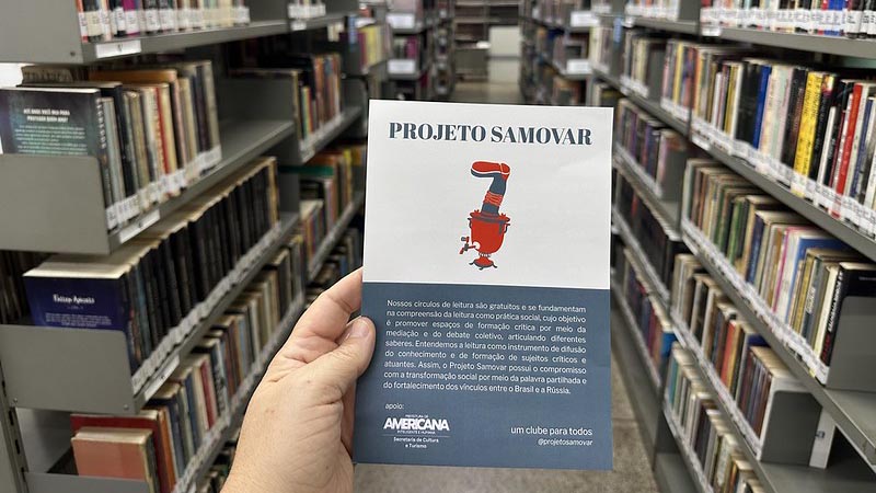 Oficina de literatura e teatro na Biblioteca de Americana tem nova data