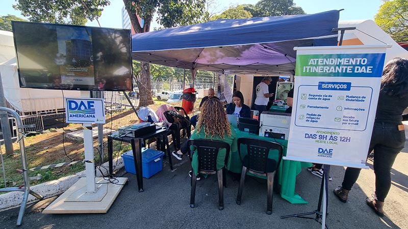 Mercadão recebe equipe do DAE Itinerante nesta quinta-feira