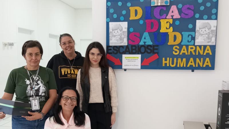 ESF da Praia Azul promove palestra sobre escabiose
