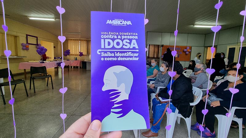 Junho Violeta: Americana intensifica combate à violação dos direitos da pessoa idosa