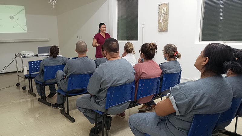 Banco de Sangue do HM promove treinamento sobre transfusão de sangue para equipes de enfermagem