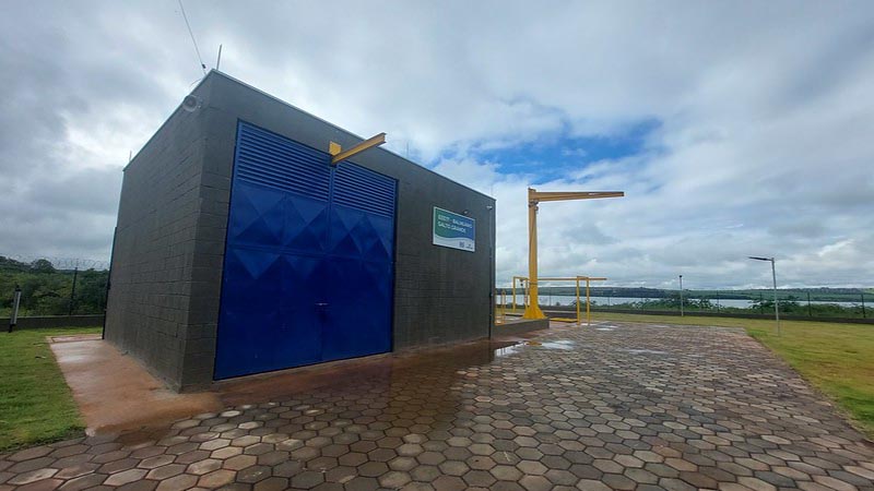 Estação Elevatória de Esgoto da Praia Azul será entregue na segunda-feira