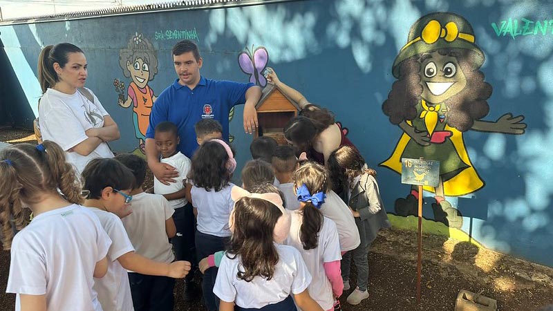  Casa da Agricultura recebe visita guiada de alunos da EMEI Bacuri