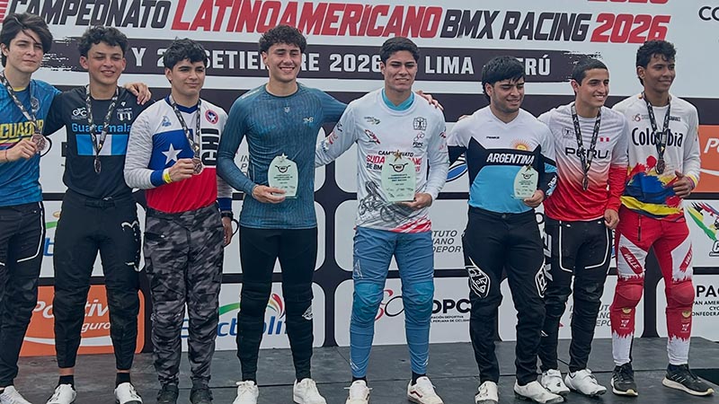 Ciclista de Americana vence Campeonato Sul-Americano de BMX