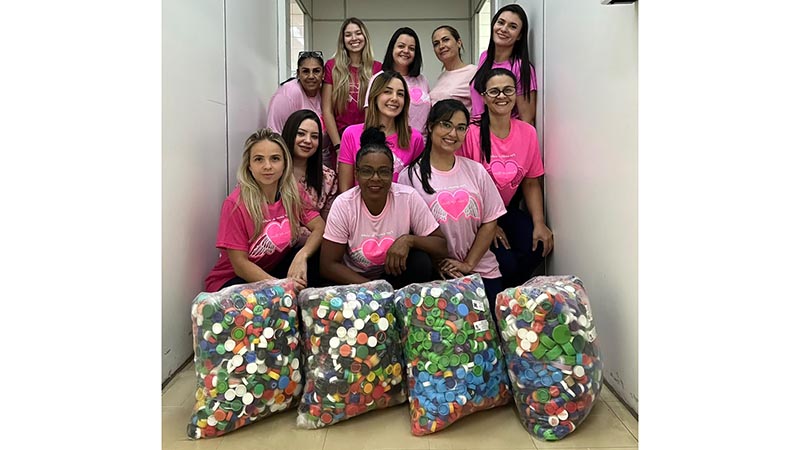 Banco de Sangue do HM arrecada 20 kg de tampinhas e mantém mobilização por novas doações