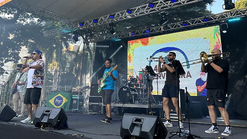 Banda SKA7 traz clássicos e sucessos com identidade ska para o Rock Day Americana