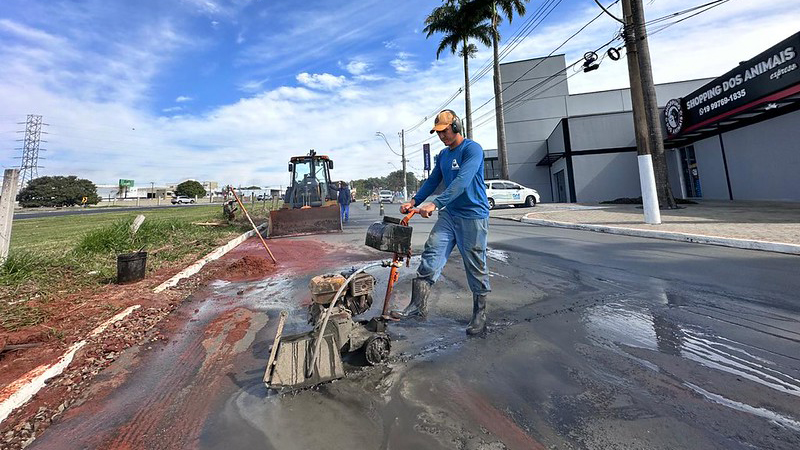 Reparo em adutora pode afetar abastecimento na região do Zanaga nesta sexta-feira