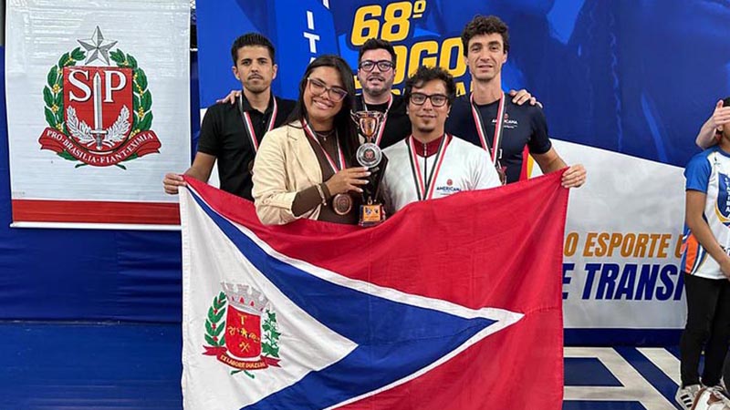 Foto  - Americana encerra Jogos Regionais na 3ª colocação entre 46 cidades