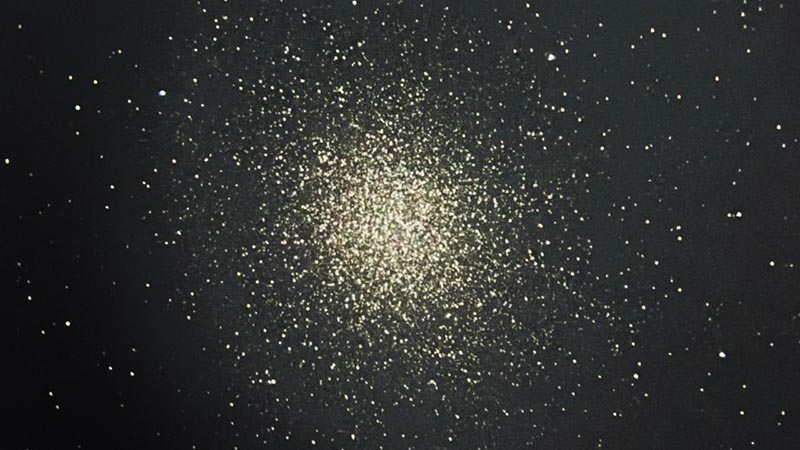 Foto  - Observatório Municipal de Americana registra fotografia do maior aglomerado de estrelas do céu