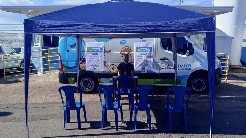 DAE inicia atendimento itinerante a partir de terça-feira